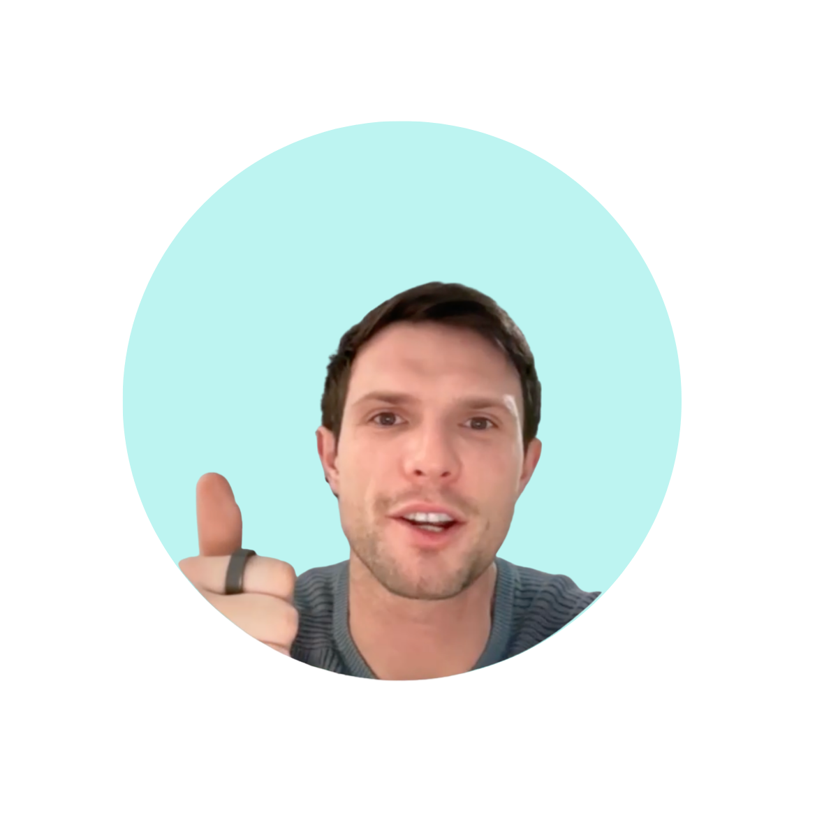 Connor reviewing check-in